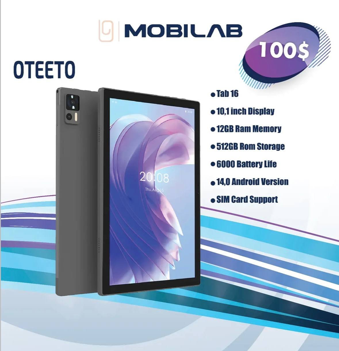 OTEETO Tab 16