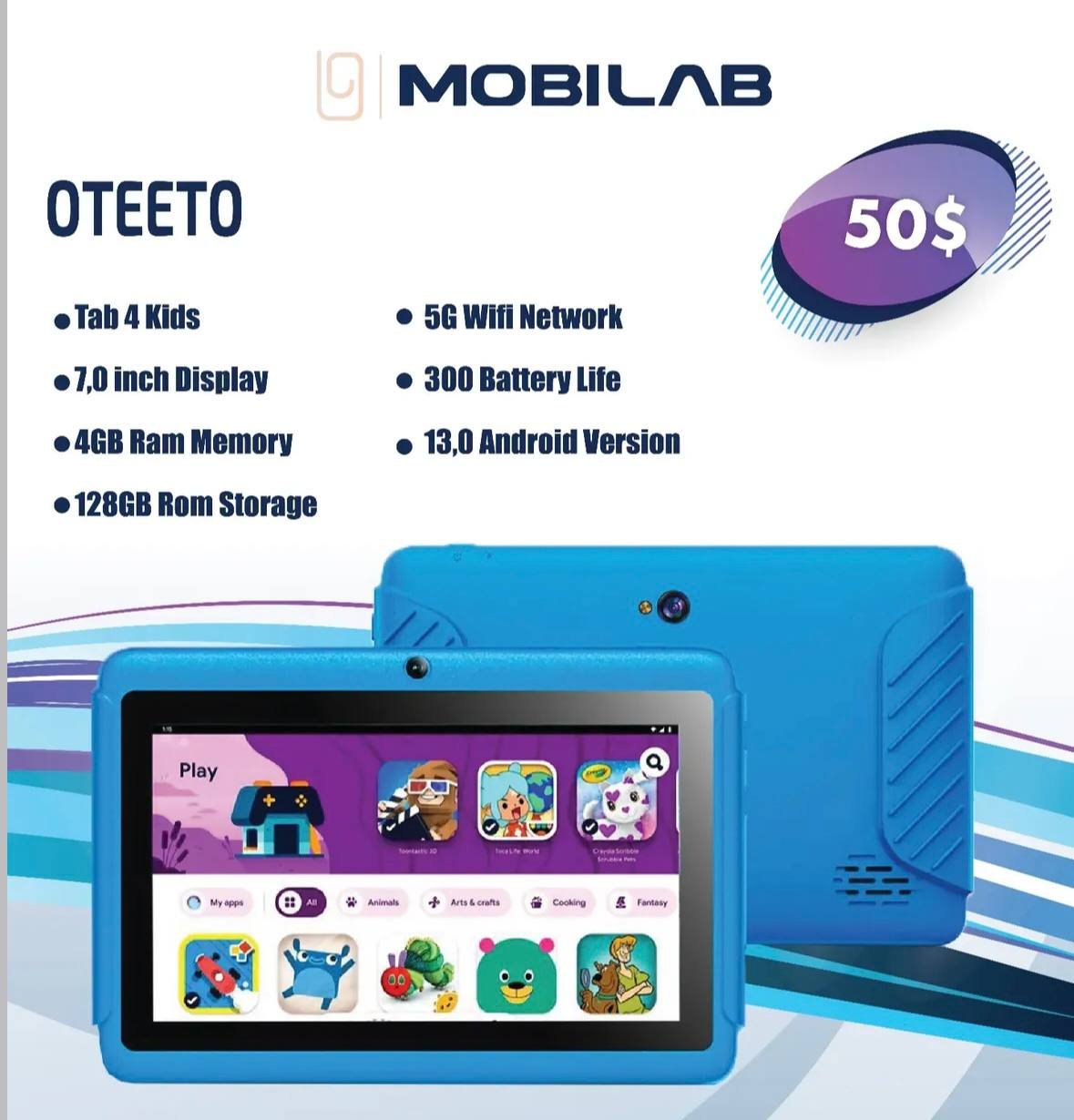 OTEETO Tab 4 kids